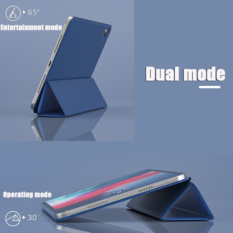 Bao da máy tính bảng bằng silicon và da PU từ tính tự động tắt mở máy thông minh mới cho IPad Mini 6 2021 A2568 A2569