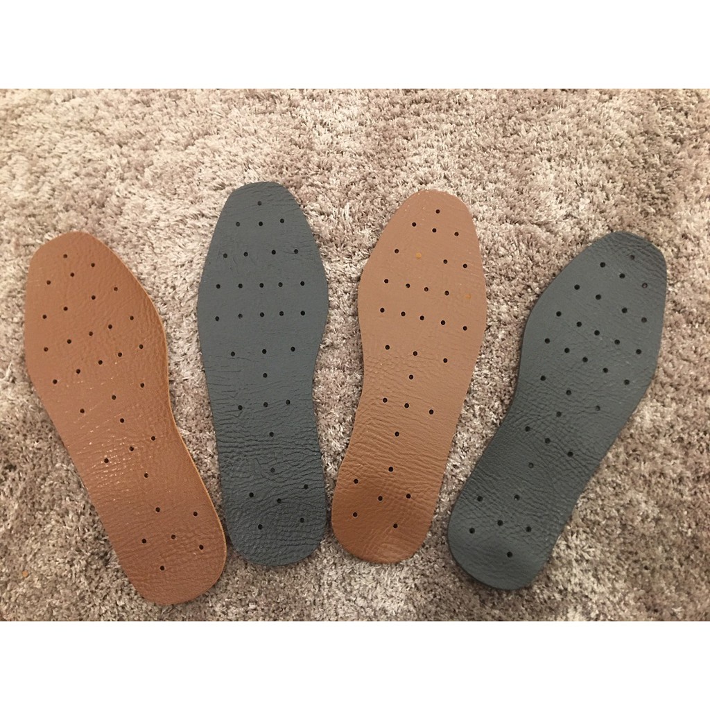 [1 Đôi] Miếng Lót Giày Da Độn Đế Giày, Lót Giầy Êm Chân Và Khử Mùi Hôi Hiệu Quả