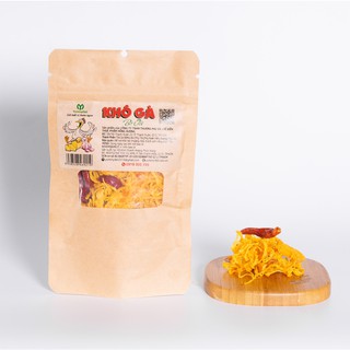 Khô gà bơ tỏi YummyDeli - ăn hoài không chán - túi tiện lợi 50g