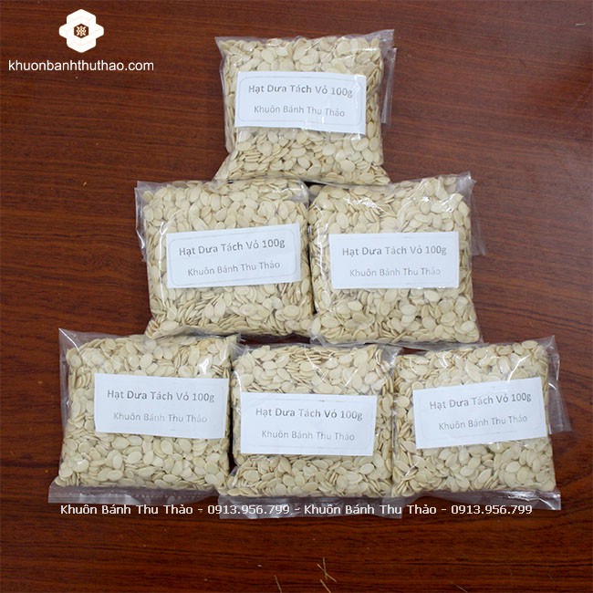 Hạt dưa trắng tách vỏ Bahato gói 100g