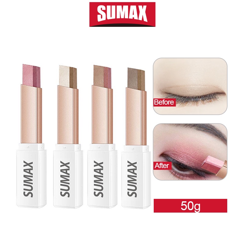 Phấn mắt  trang điểm mắt SUMAX 6 màu không thấm nước lâu trôi 25g