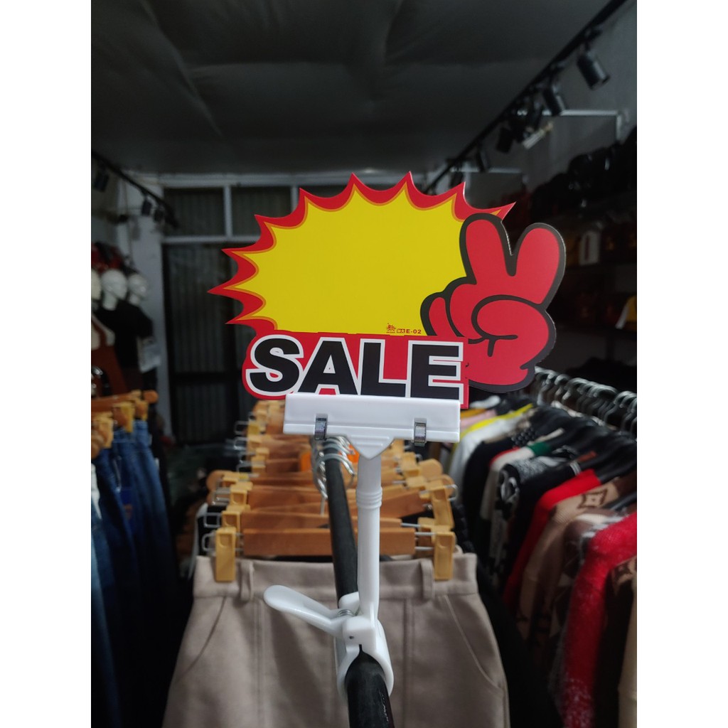 [FREESHIP]  KẸP GHI GIÁ XOAY 360 ĐỘ, KẸP BẢNG GIÁ, KẸP SALE, KẸP KHUYẾN MẠI&lt; chỉ có kẹp không bao gồm biển &gt;