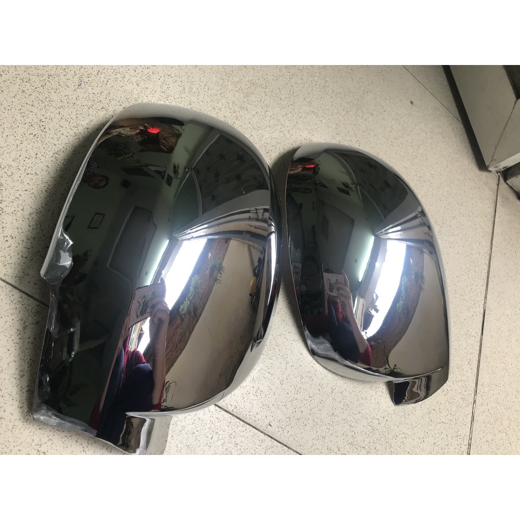 Bộ ốp gương chiếu hậu mạ crom xe Hyundai Getz các đời xe