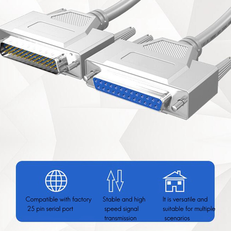 Dây Cáp Máy In 25pin Db25 Db25 M-F 1.5m | BigBuy360 - bigbuy360.vn
