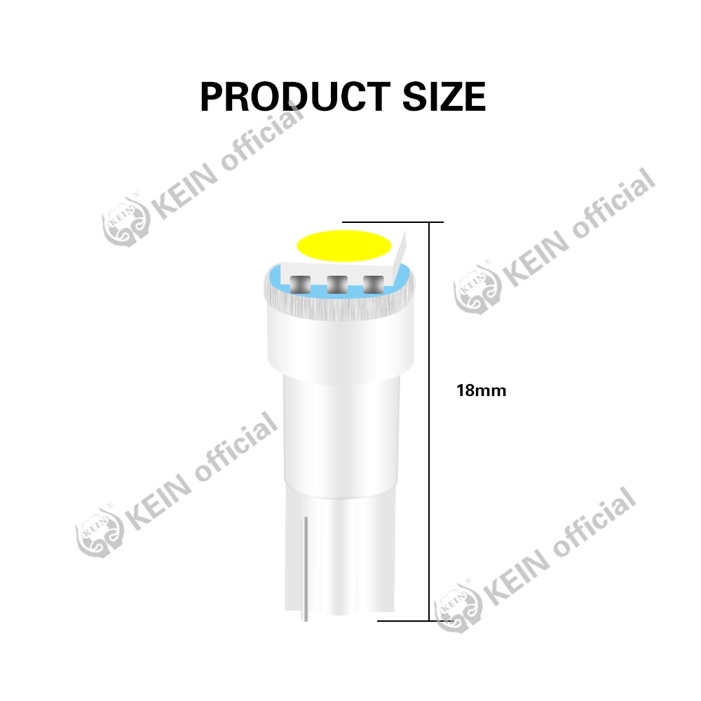 Bóng Đèn Led T5 T5 W3W T4.2 T4.7 T3 B8.3 B8.4 B8.5 17 73 74 2721 Gắn Bảng Đồng Hồ Xe Hơi Tiện Dụng