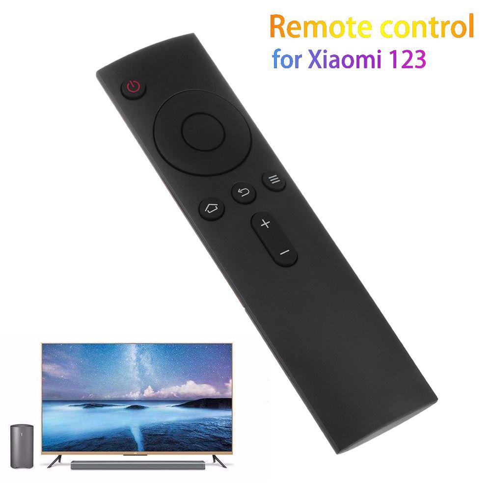 SUYO Điều Khiển Từ Xa Màu Đen Siêu Mỏng Thay Thế Chuyên Dụng Cho Xiaomi Mi TV Set-top Box 4A 4C 3 2 1