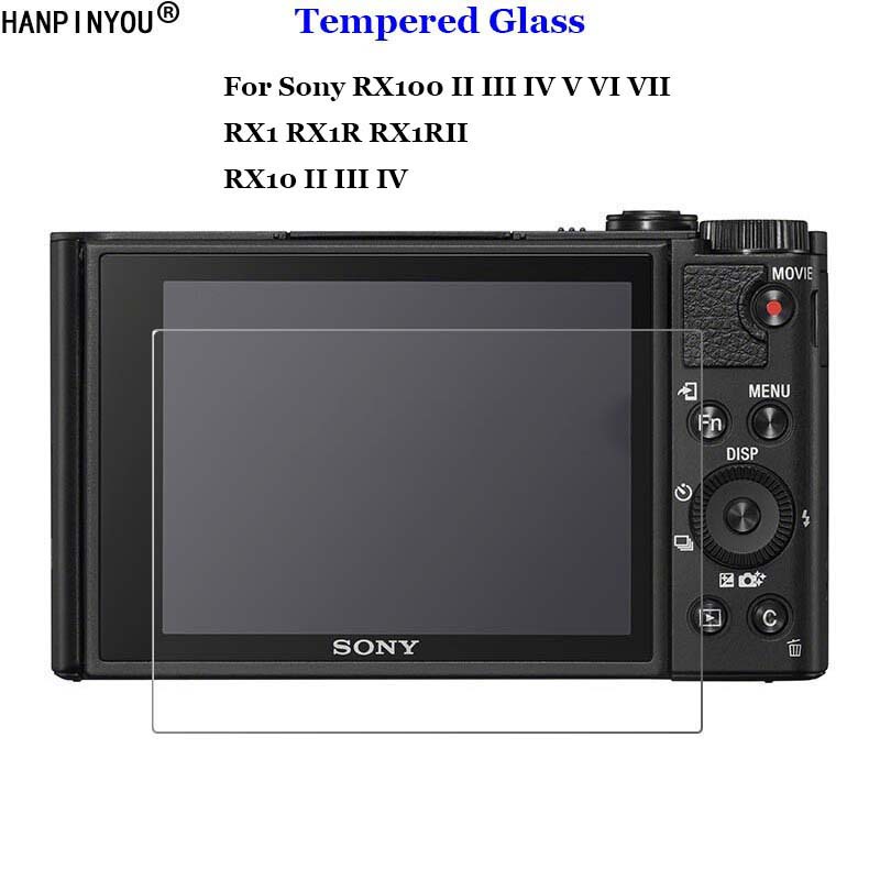 Kính Cường Lực 9H 2.5D Bảo Vệ Camera Cho Sony DSC-RX100 V VI VI VI VI VI VI RX10 RX1R II III IV RX1 RX1RII M2 M3 M4 M5 M6 M7