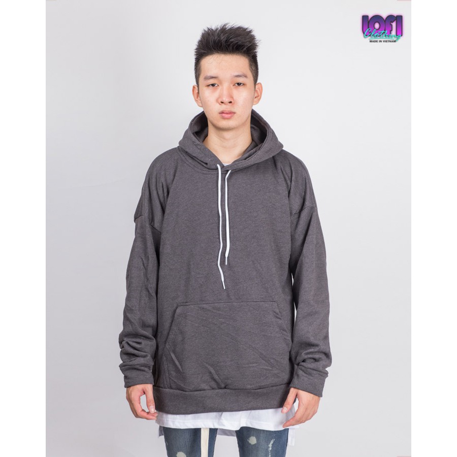 Lofi Hoodie Oversize Xám Đậm - LOHO-XD