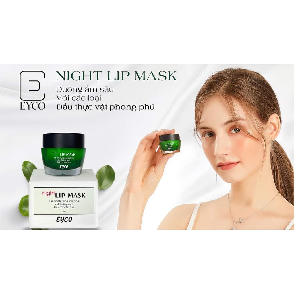 ❤️ EYCO ❤️ Son Nignhtlipmask dưỡng môi ban đêm