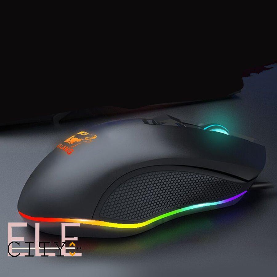 Chuột Gaming 107ele V1 Rgb Light 8 Nút Bấm