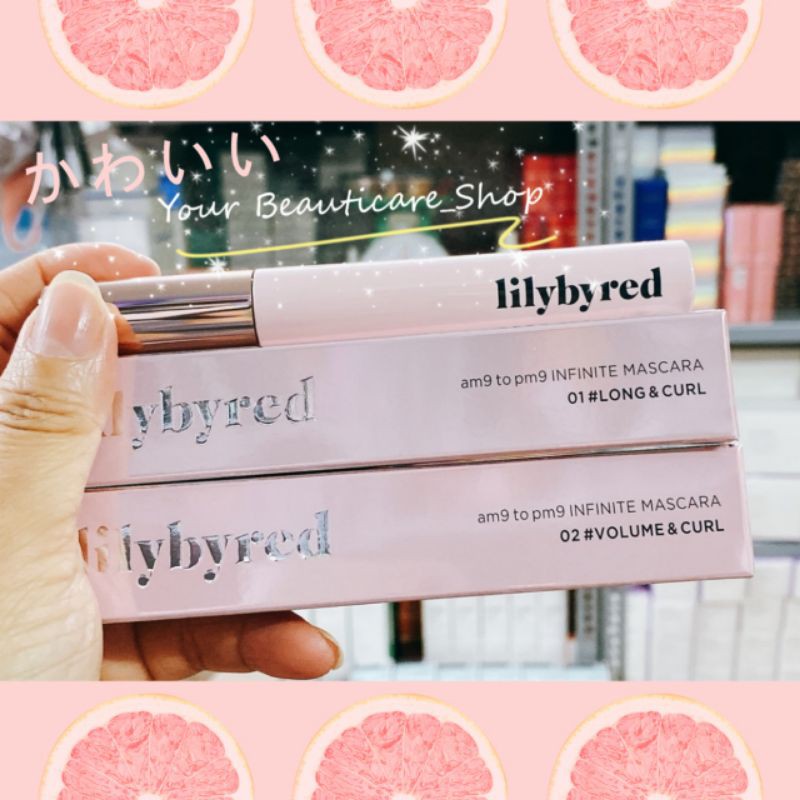 Mascara Lilybyred Am9 To Pm9 Infinite cho lông mi dày và cong