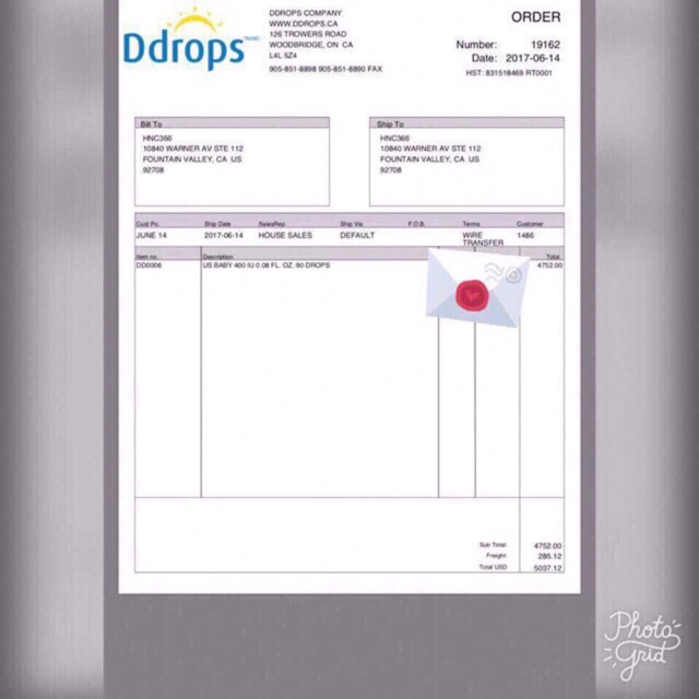 D drops vitamin D3 60 giọt