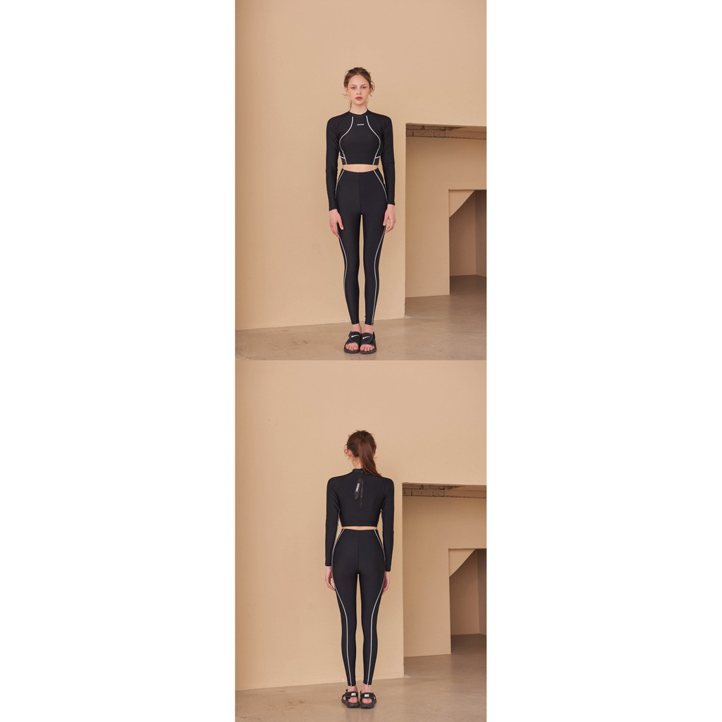 (Có sẵn, hình thật feedback) Đồ bơi dài tay quần dài Hàn Quốc siêu tôn dáng ôm body sọc dọc tạo cảm giác ốm | BigBuy360 - bigbuy360.vn