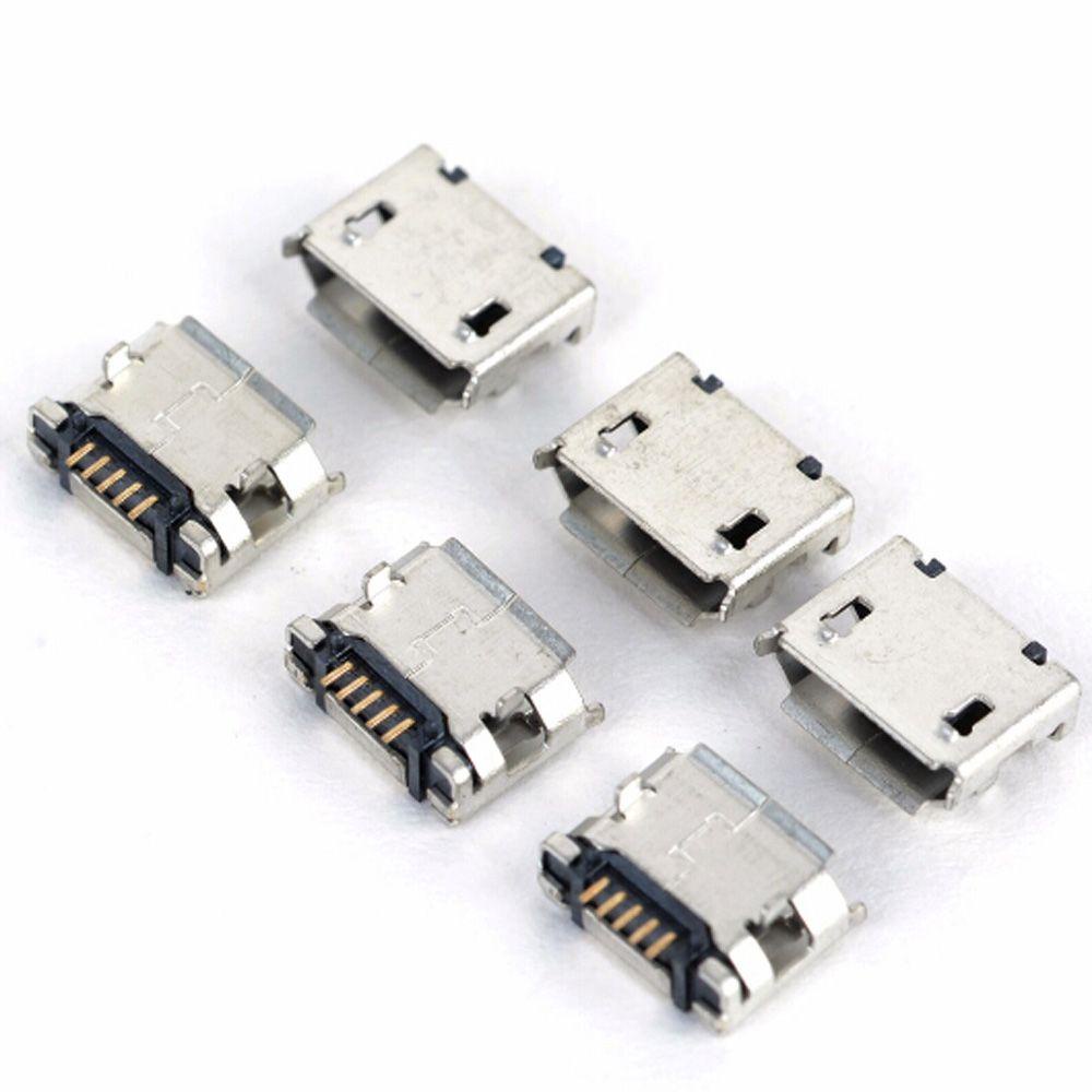 Set 20 Đầu Nối Ổ Cắm Điện SMD SMT 5-Pin Micro USB Type Chuyên Dụng