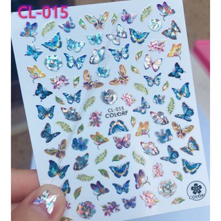 sticker dán móng 3d