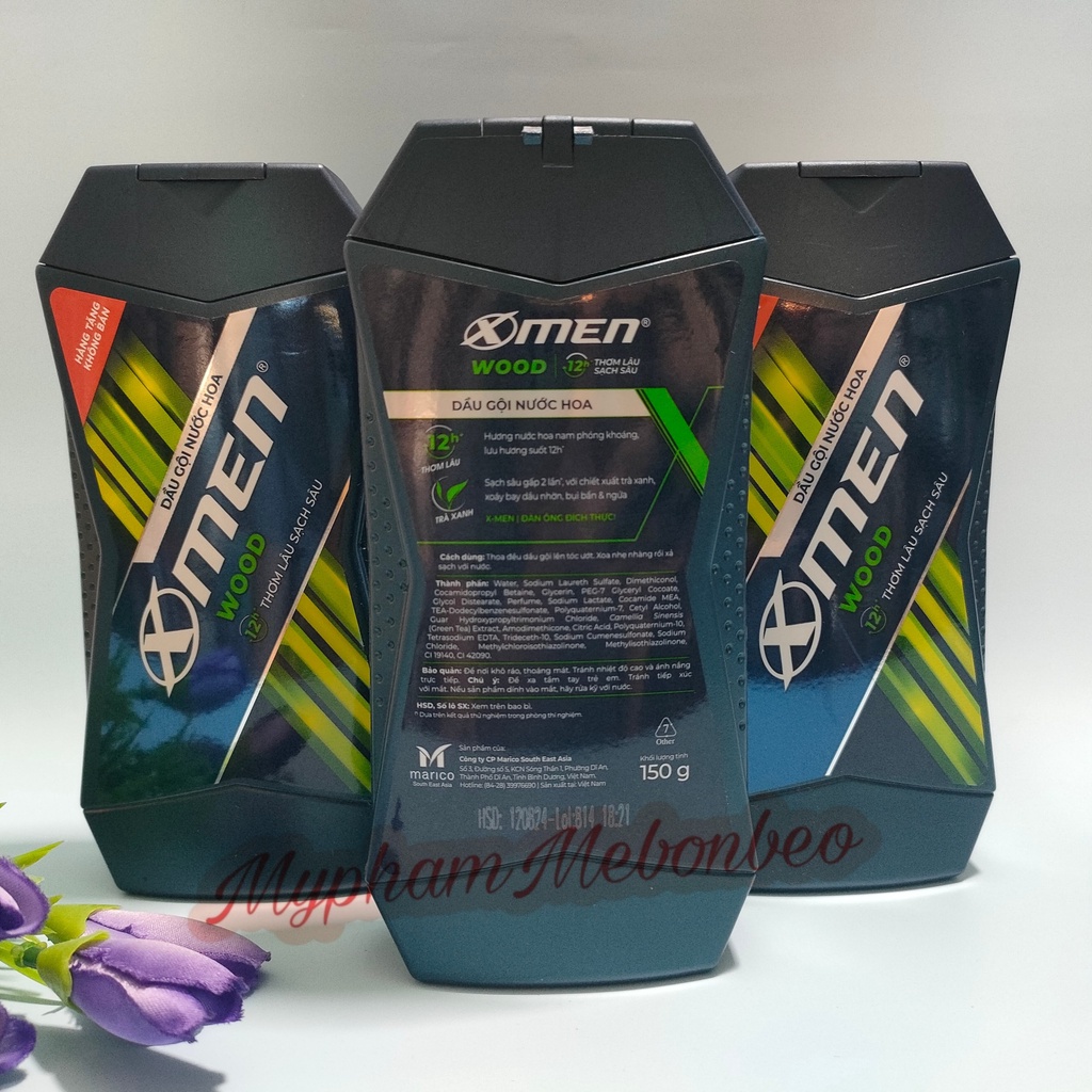 Dầu gội Xmen hương nước hoa 150g