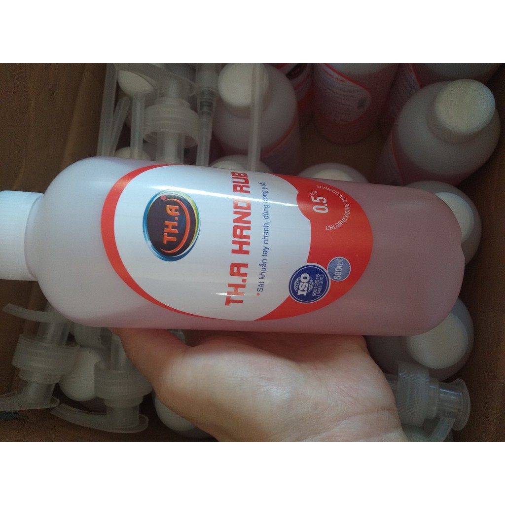 210K Combo_3 chai Dung dịch sát khuẩn tay nhanh, TH.A Hand Rub Loại 500ML | BigBuy360 - bigbuy360.vn