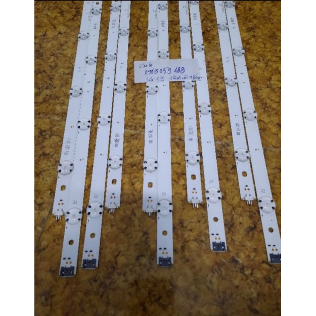 Thanh Led Tivi LG 49UJ632 -LK 5700TA -47/100 - Giá 1 Máy 4 Thanh Dài 9 Bóng