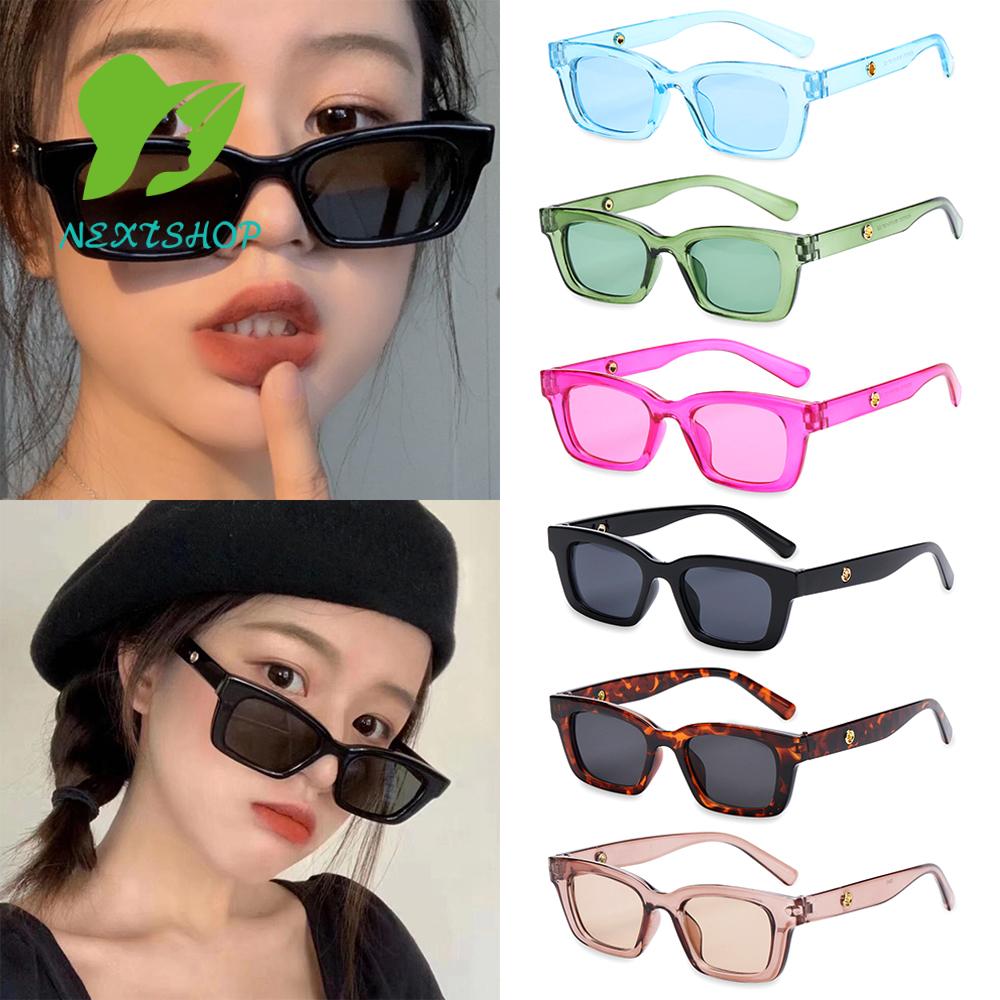 Kính Mát Gọng Vuông Chống Tia Uv400 Phong Cách Cổ Điển Nữ Tính | BigBuy360 - bigbuy360.vn