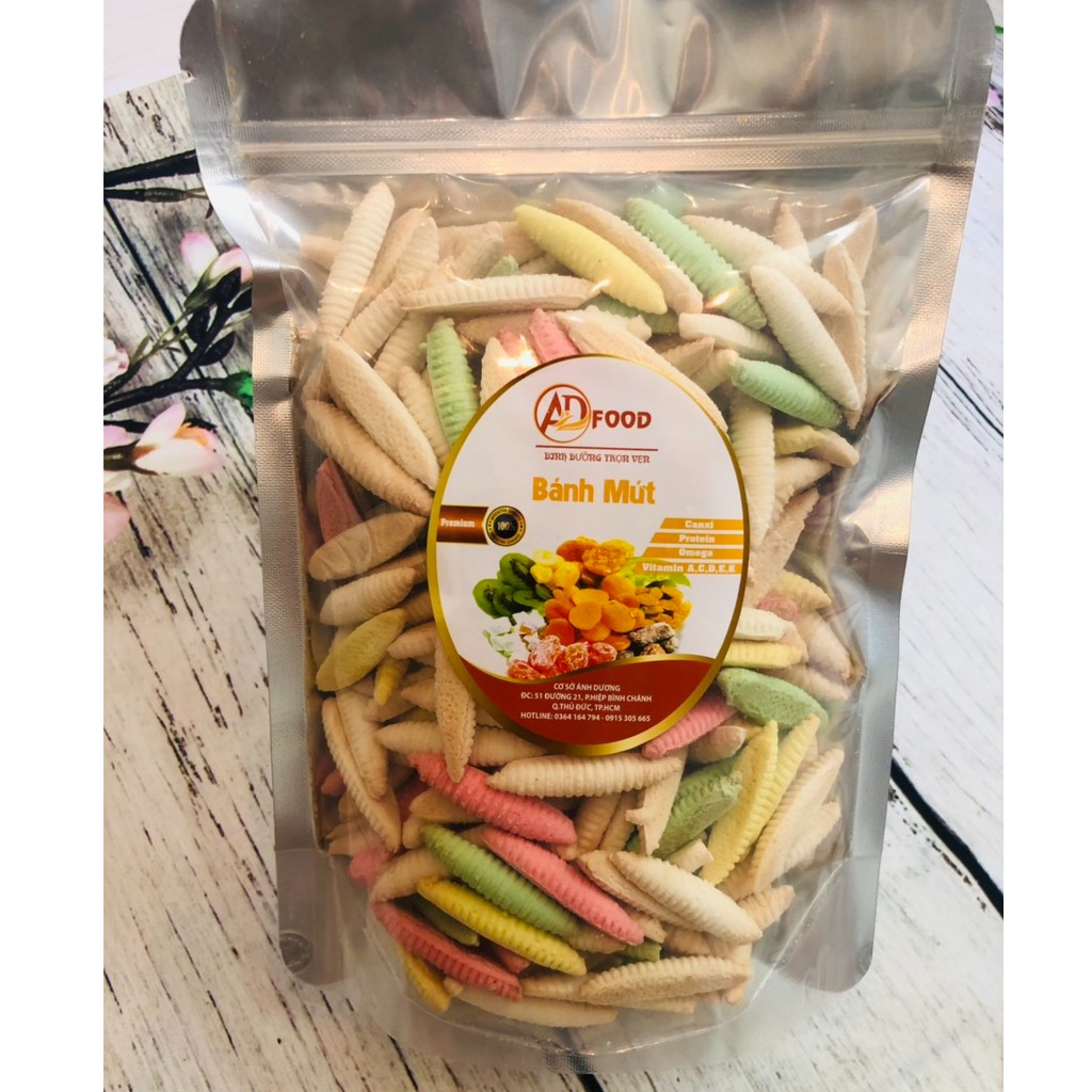 500g bánh đuông dừa mix đủ vị