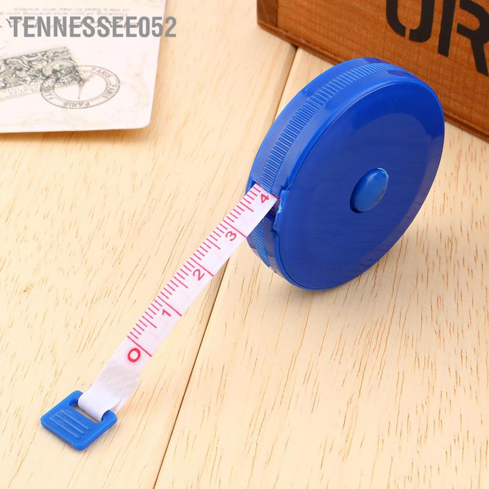 Thước đo vải hoặc cơ 1.5m thể phẳng mềm có thể thu vào