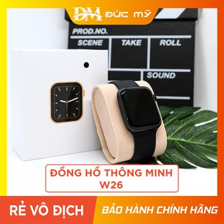 Đồng Hồ Thông Minh Smart Watch W26 Series 6 Nghe Gọi, Đo nhịp tim /Size 44 / Chống nước IP68