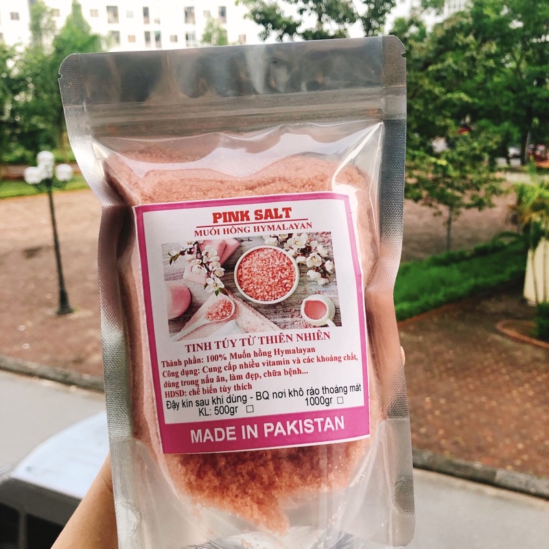 Muối hồng Himalaya nhập khẩu Pakistan - Date: 2023
