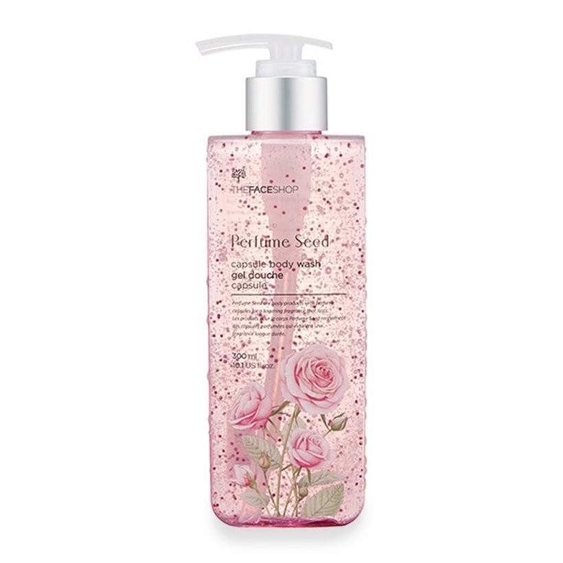 Sữa tắm hương nước hoa, dưỡng da siêu ẩm mịn TheFaces.Shops Perfumes Seed Capsule Body Wash - HONGS KOREA