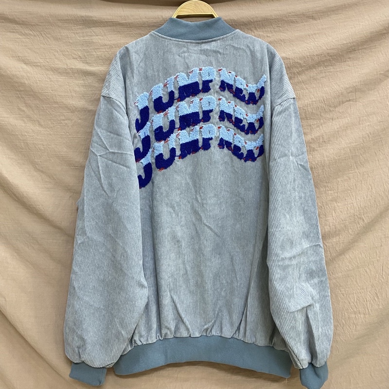Áo Khoác Bomber Jacket Coduroy Form Rộng Chất Đẹp JUMPNEXT