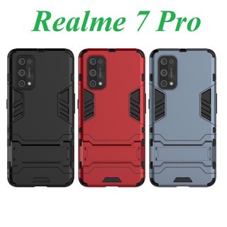 Ốp lưng Realme 7 Pro - Ốp lưng chống sốc Iron Man Siêu bền
