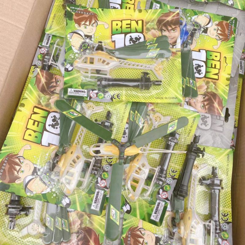Đồ chơi trẻ em máy bay BEN 10 bằng nhựa cho trẻ giải trí  BEN10