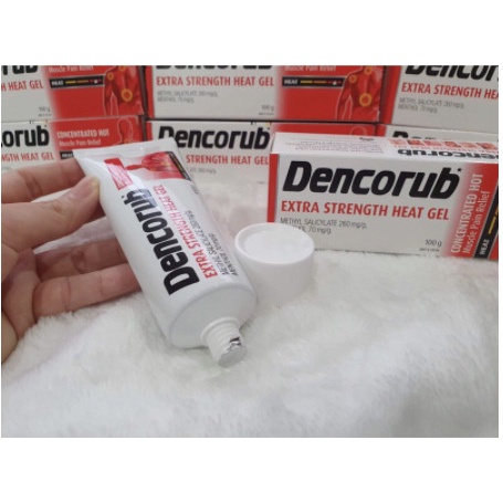 Hàng ÚC- Kem xoa bóp Dencorub Heat Gel bôi chống viêm khớp và đau cơ cực hiệu quả