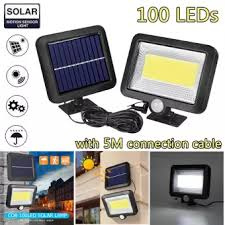 Đèn năng lượng mặt trời solar light mini giá rẻ có điều khiển dùng trong nhà và sân vườn, cảm biến chuyển động SL-F120