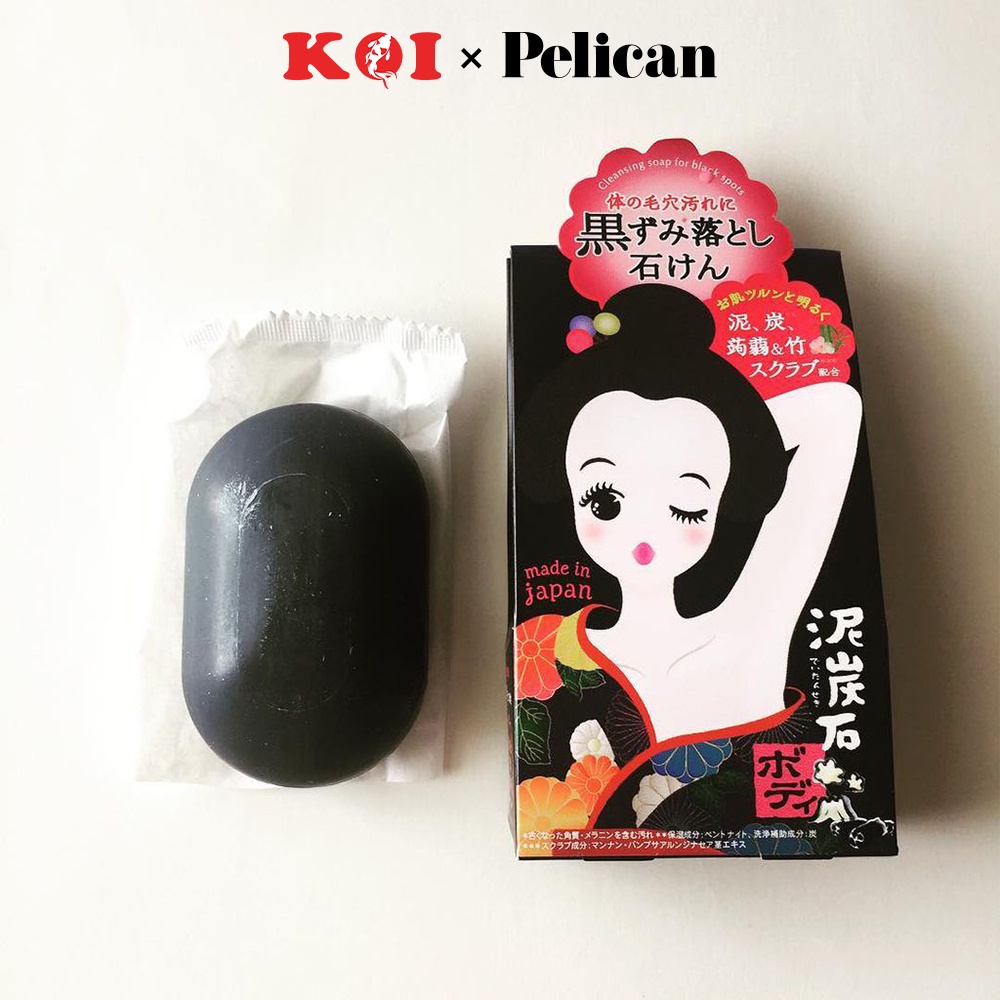 Xà phòng tắm mờ thâm nách Pelican 100g