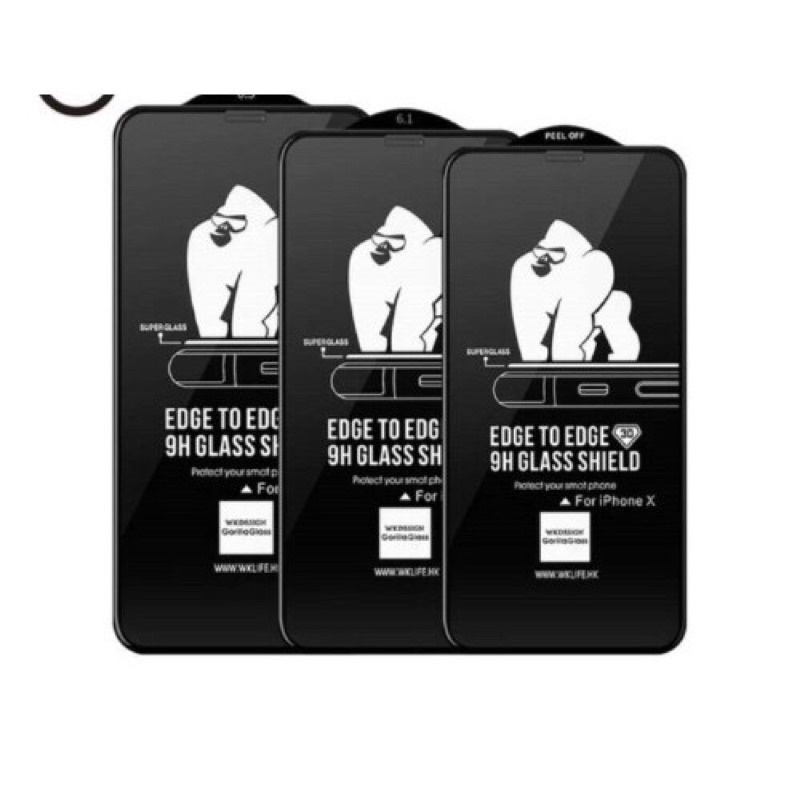 Kính Cường Lực Kingkong Full Màn Hình Cho iPhone 7/8/7Plus/8Plus/Xr/11/12Mini/12/12Pro/12ProMax
