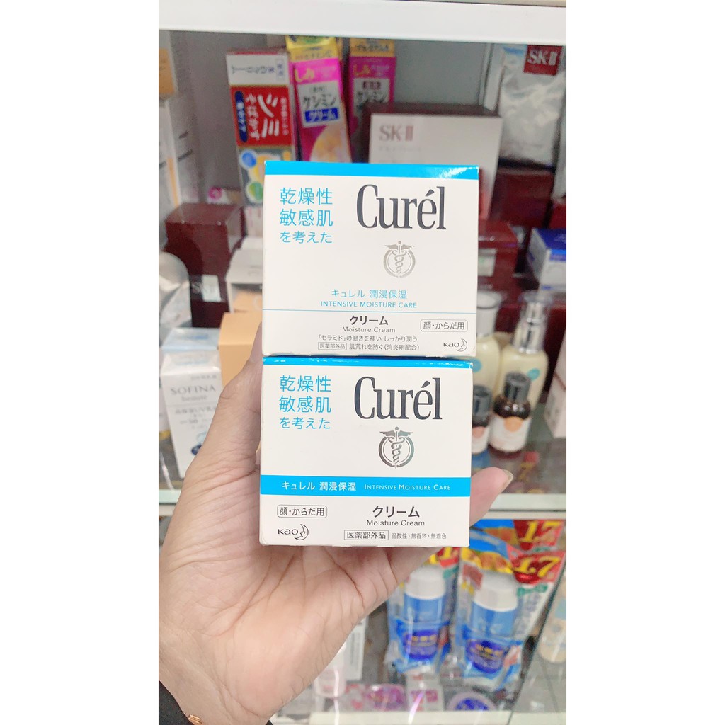 kem dưỡng ẩm, căng mịn da Curel 90g