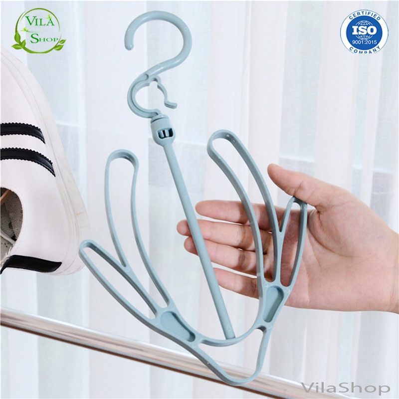 [Chọn Màu] Móc Treo Giày, Móc Phơi Giày Dép Thông Minh Đa Năng, Nhựa Dẻo Bền Đẹp Xoay 360 Độ Tiện Dụng