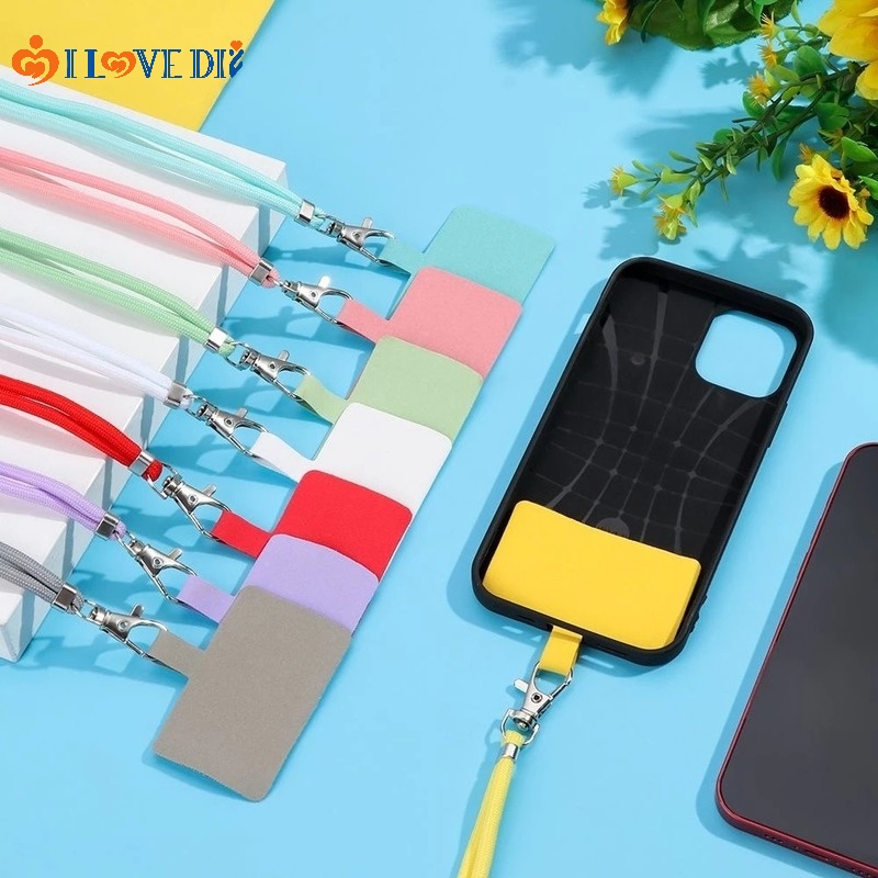Dây Đeo Điện Thoại Bằng Nylon Nhiều Màu Tùy Chỉnh Tiện Dụng