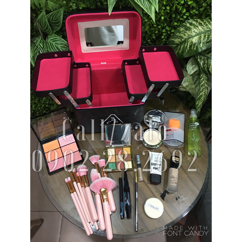 Sét Đồ Makeup Cá Nhân Cho Da Thường, Da Dầu, Da Khô, Da Hỗn Hợp, Da Nhạy Cảm