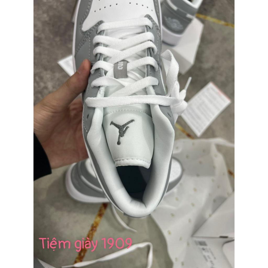 Giày Thể Thao  Jordan Cổ Thấp  Golf Grey  Xám Đế Trong + Cao Cấp + Gót Mịn + Đế Trong