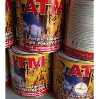 Sơn nhũ vàng atm 666 --875 ml