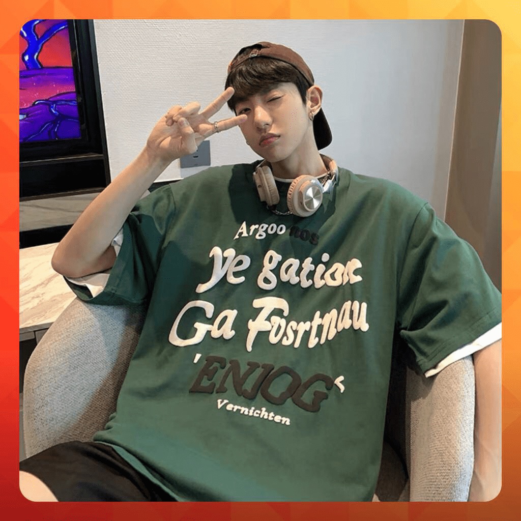 (HCM) ÁO THUN TAY LỠ FORM RỘNG - UNISEX NAM NỮ ĐỀU MẶC ĐƯỢC - THỜI TRANG PHONG CÁCH GENZ CHO CÁC BẠN TRẺ KM FASHION