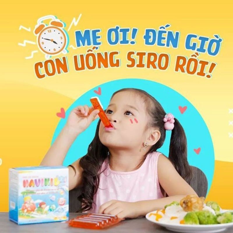 (CHUẨN HỌC VIỆN QUÂN Y)SIRO ĂN NGON NAVIKID GIÚP CHO HẾT BIẾNG ĂN ,NGỦ NGON