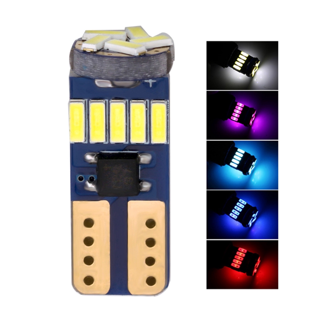 6,000K T10 4014 15LED Canbus Width Lamp, Decode Car Moto Lamp Bulb