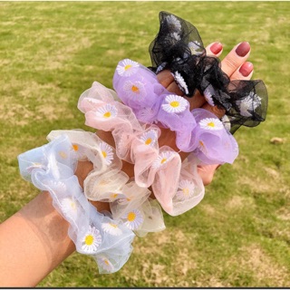 DÂY BUỘC TÓC ĐEO TAY HOA CÚC - SRUNCHIES DAISY