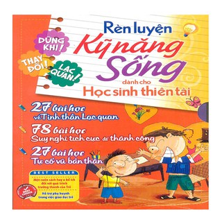 Sách - Bộ Rèn Luyện Kỹ Năng Sống Dành Cho Học Sinh Thiên Tài (Bộ 3 Cuốn)