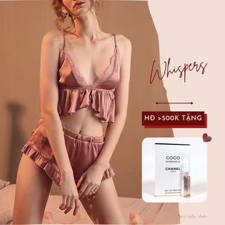 Set đồ ngủ lụa satin cao cấp