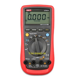 (Bảo hành 12 tháng) UT61A đồng hồ vạn năng điện tử tự động Uni-Trend