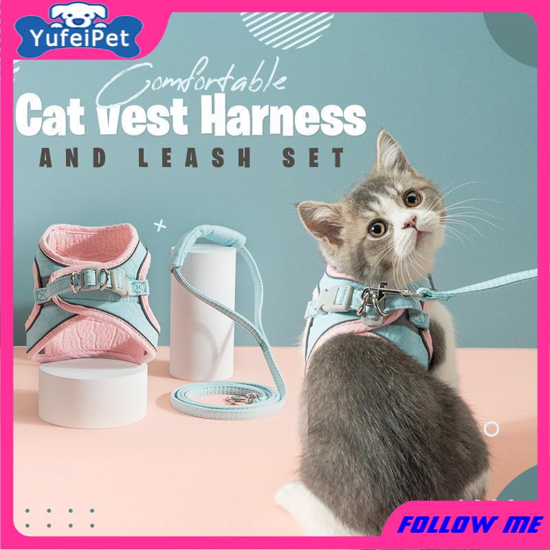 Yếm đeo dắt thú cưng đi dạo dây dài 1.5m