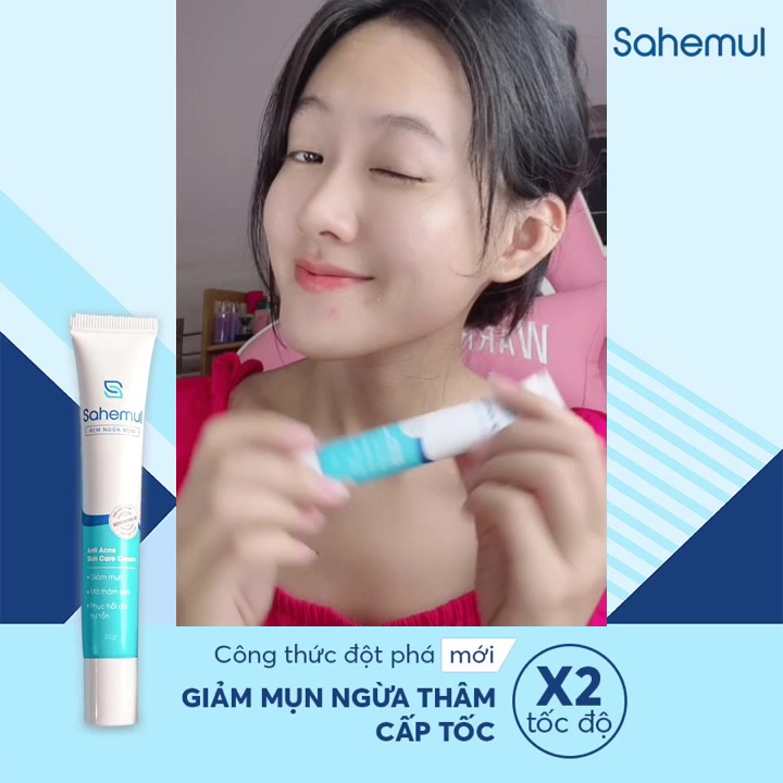 Combo 2 Tuýp Kem Mụn SAHEMUL dùng cho mụn viêm Anti Acne Skin Care Cream 20gr | BigBuy360 - bigbuy360.vn